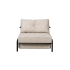 Диван Фарго S прямий розкладний  бежевий, ніжки чорні EGO HOME