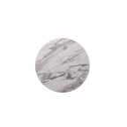 Стіл барний BT-01 білий мармур + чорний Vetro