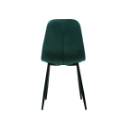 Стілець М-01-3 смарагдовий велюр + чорний Vetro